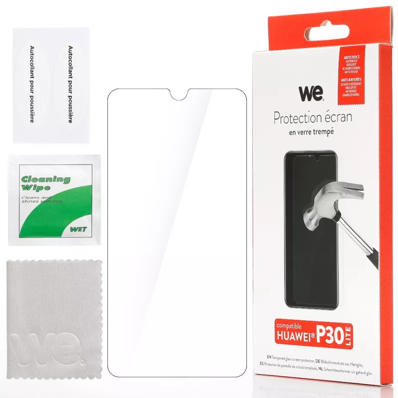 Verre trempé We HUAI P30 LITE Noir