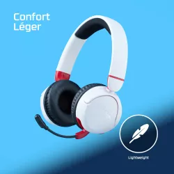 Casque gaming HyperX Cloud Mini Sans fil Blanc