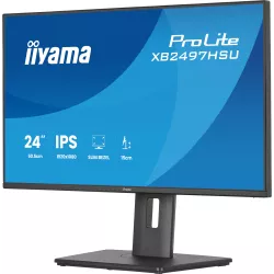 Ecran IIYAMA 24'' Ultra mince Noir IPS 1920x1080 16:9 120Hz 4ms 350cd/m  HDMI DP