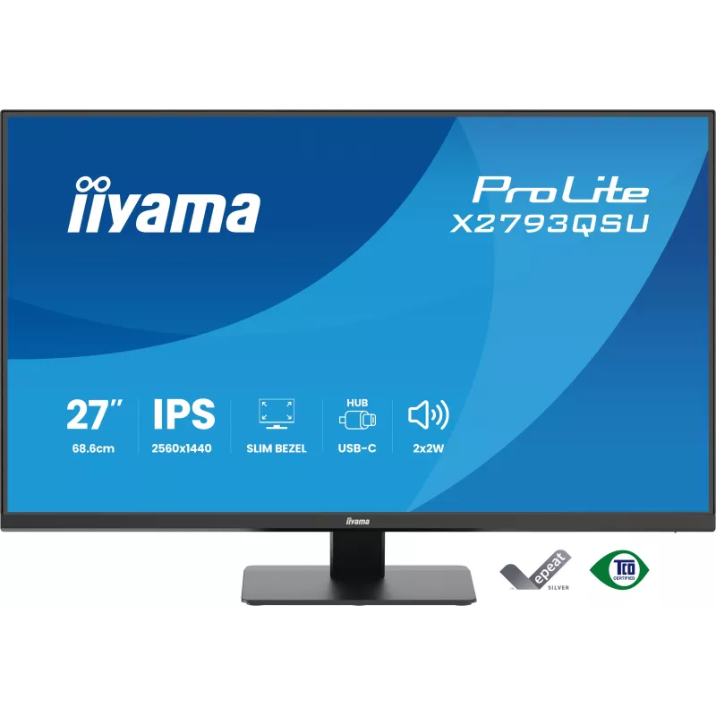 Écran iiyama X2793QSU-B1 QHD 27 pouces IPS