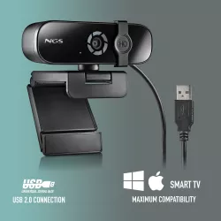 Webcam NGS XpressCam 2000 2K Micro USB 2.0