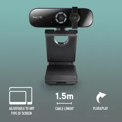 Webcam NGS XpressCam 2000 2K Micro USB 2.0