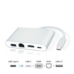 HUB USB-C 4 PORTS : USB +...