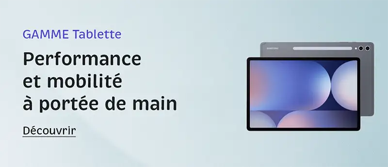 Gamme Tablette